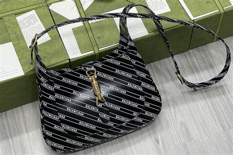 fake gucci balenciaga|Balenciaga Gucci bag.